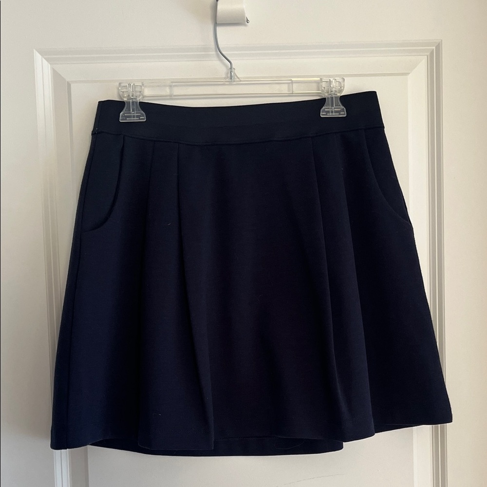 GAP Navy Circle Skirt